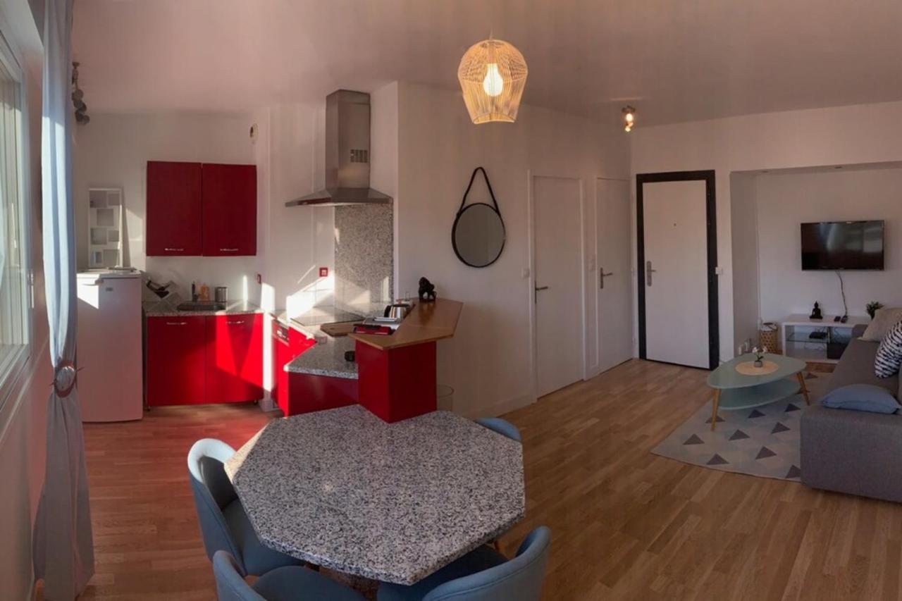 Le Richelieu Comfortable 1 Bedroom Apartment Gratte-Ciel District 维勒班 外观 照片